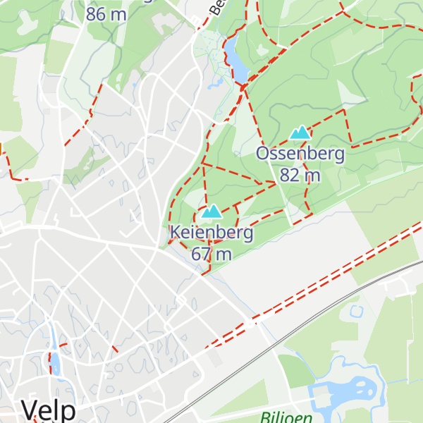 Map of Keienberg