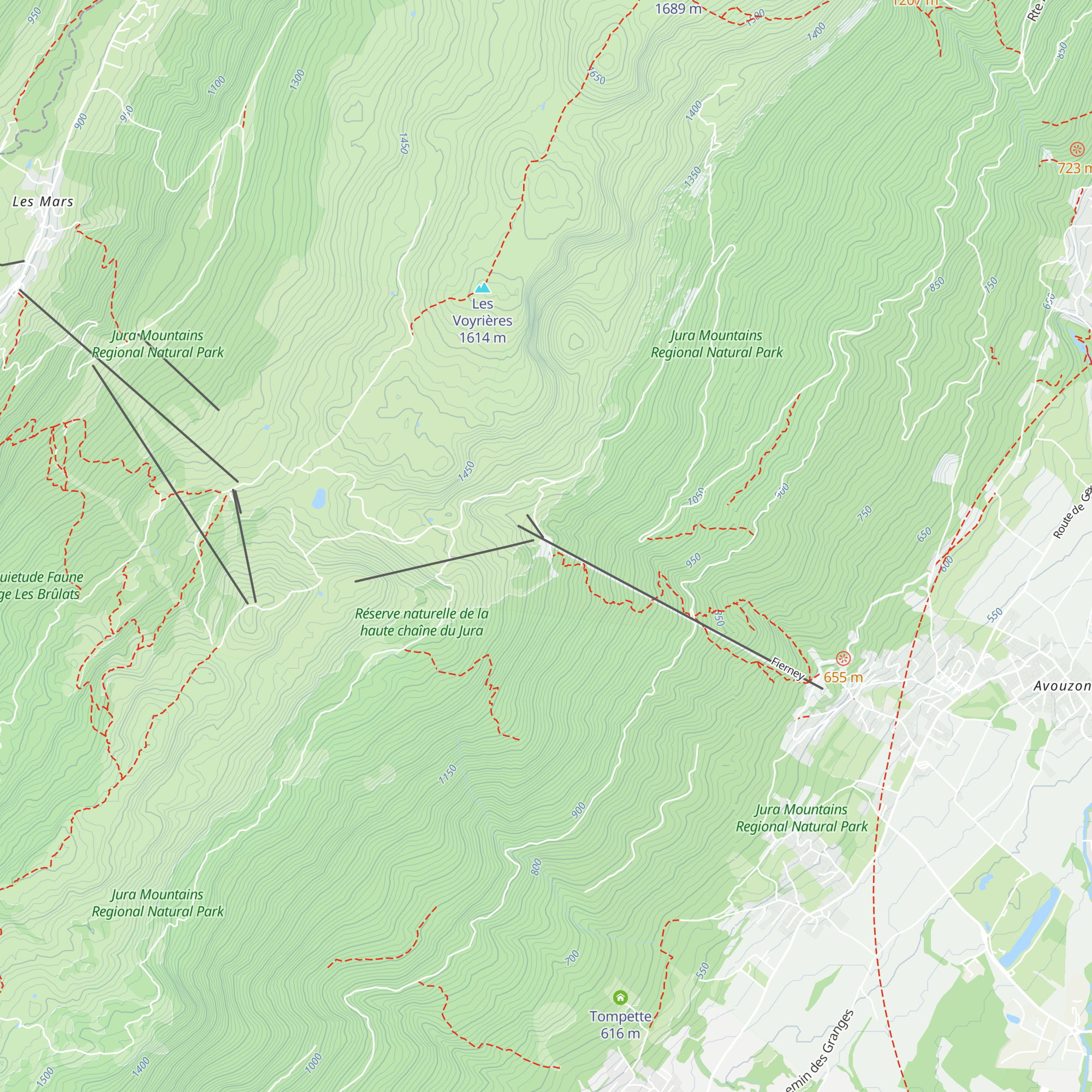 Yeti map