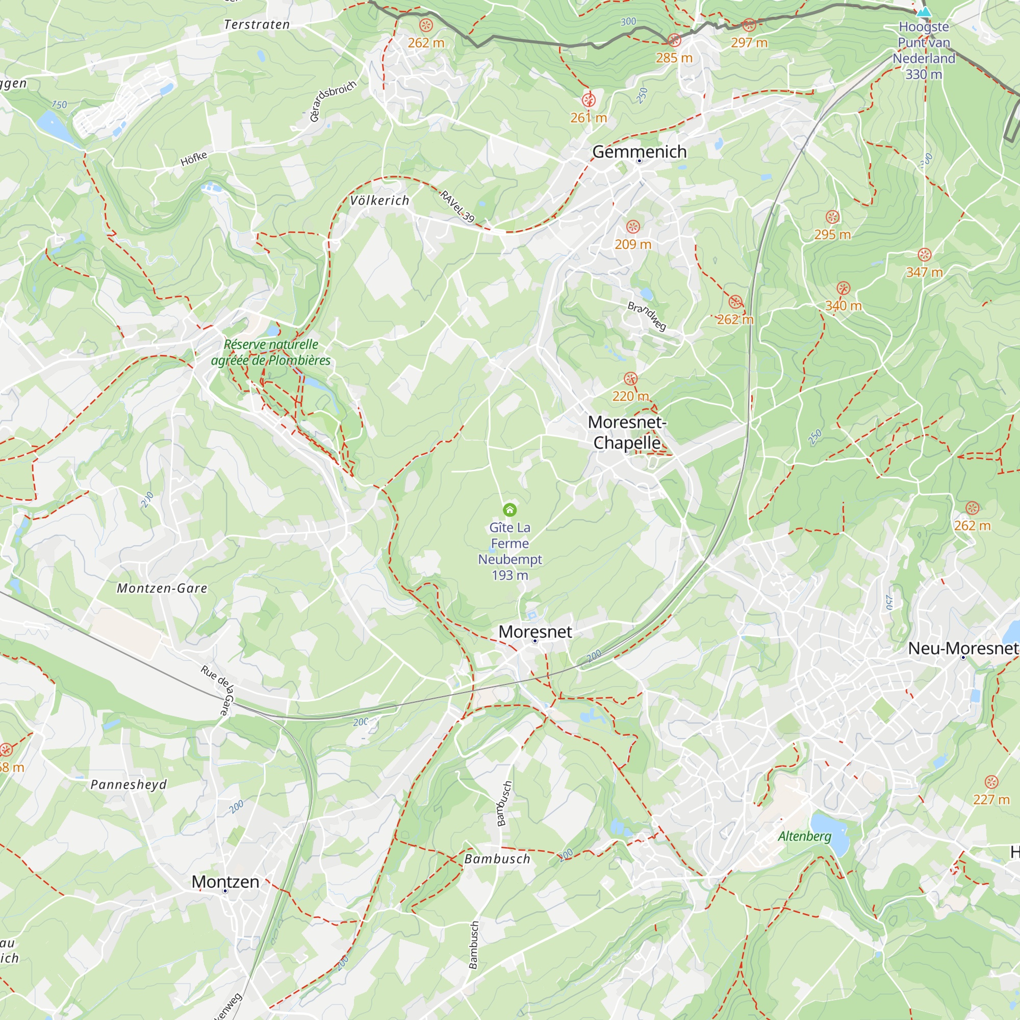 Gîte La Ferme Neubempt map