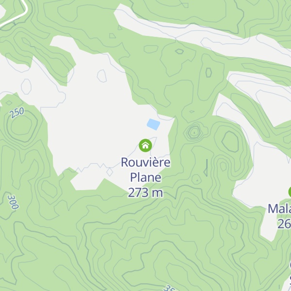 Map of Rouvière Plane