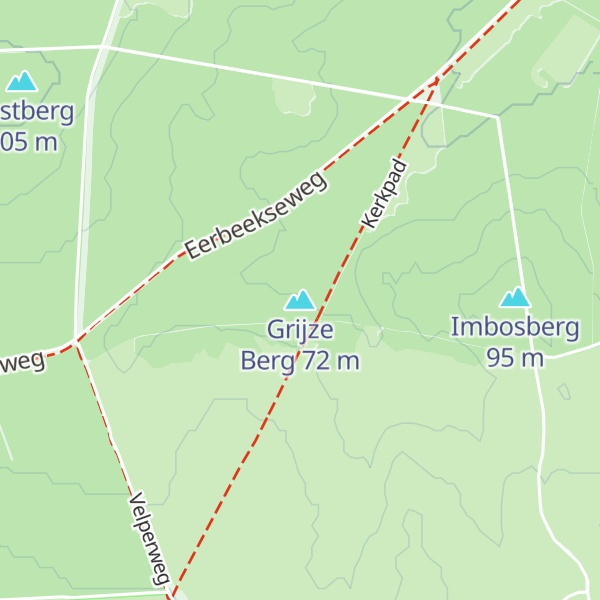 Map of Grijze Berg