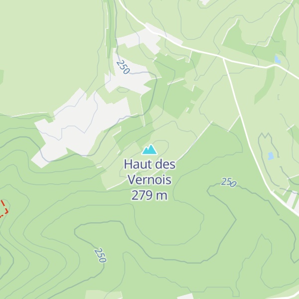 Map of Haut des Vernois