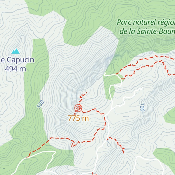 Map of La Loube