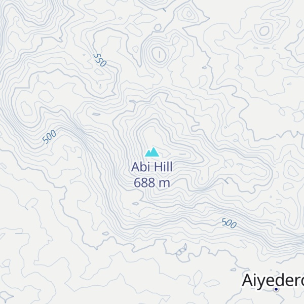 Map of Abi Hill