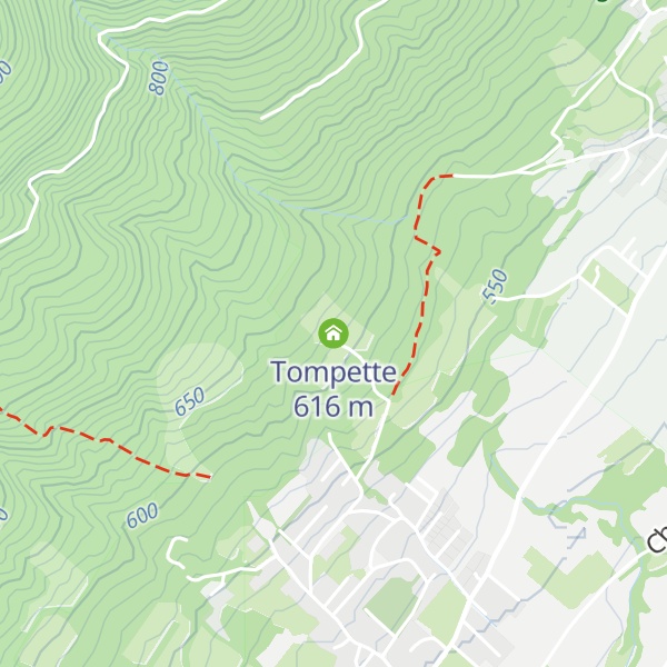 Map of Tompette