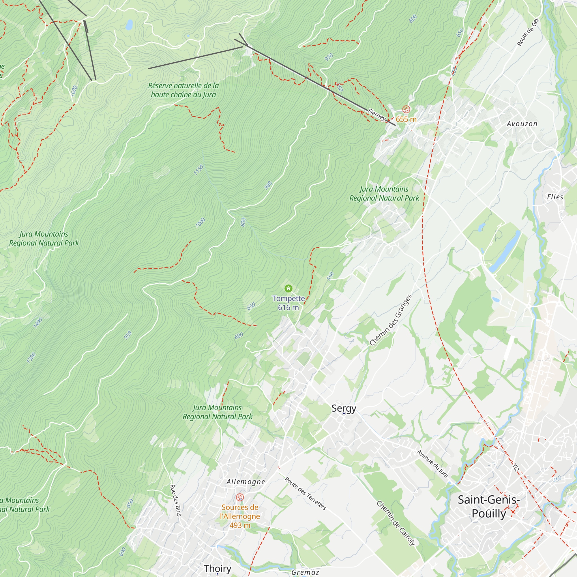 Tompette map