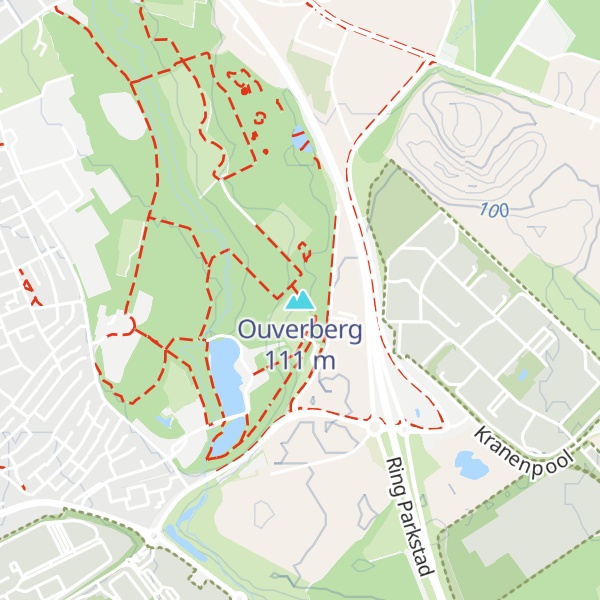 Map of Ouverberg