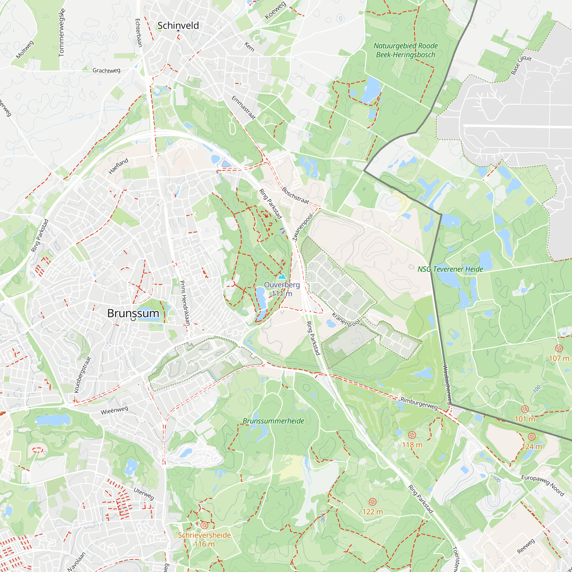 BloteVoetenPark map
