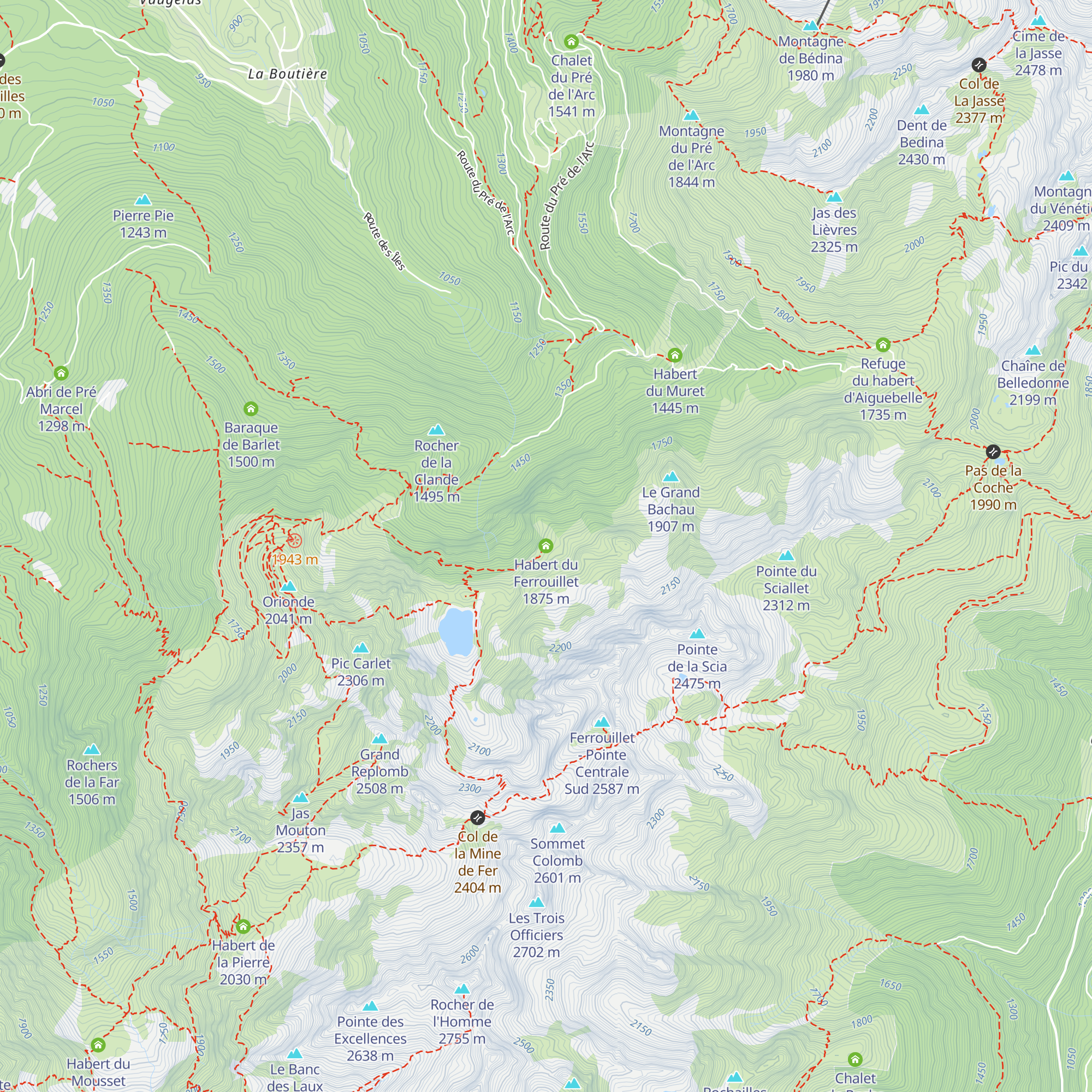 Habert du Ferrouillet map