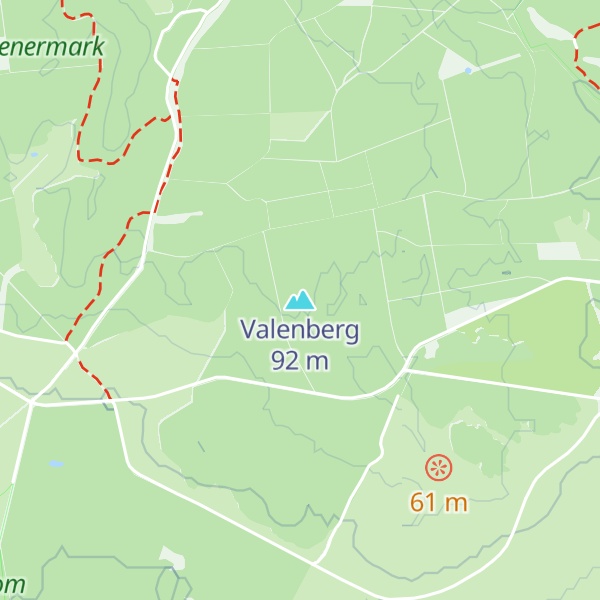 Map of Valenberg