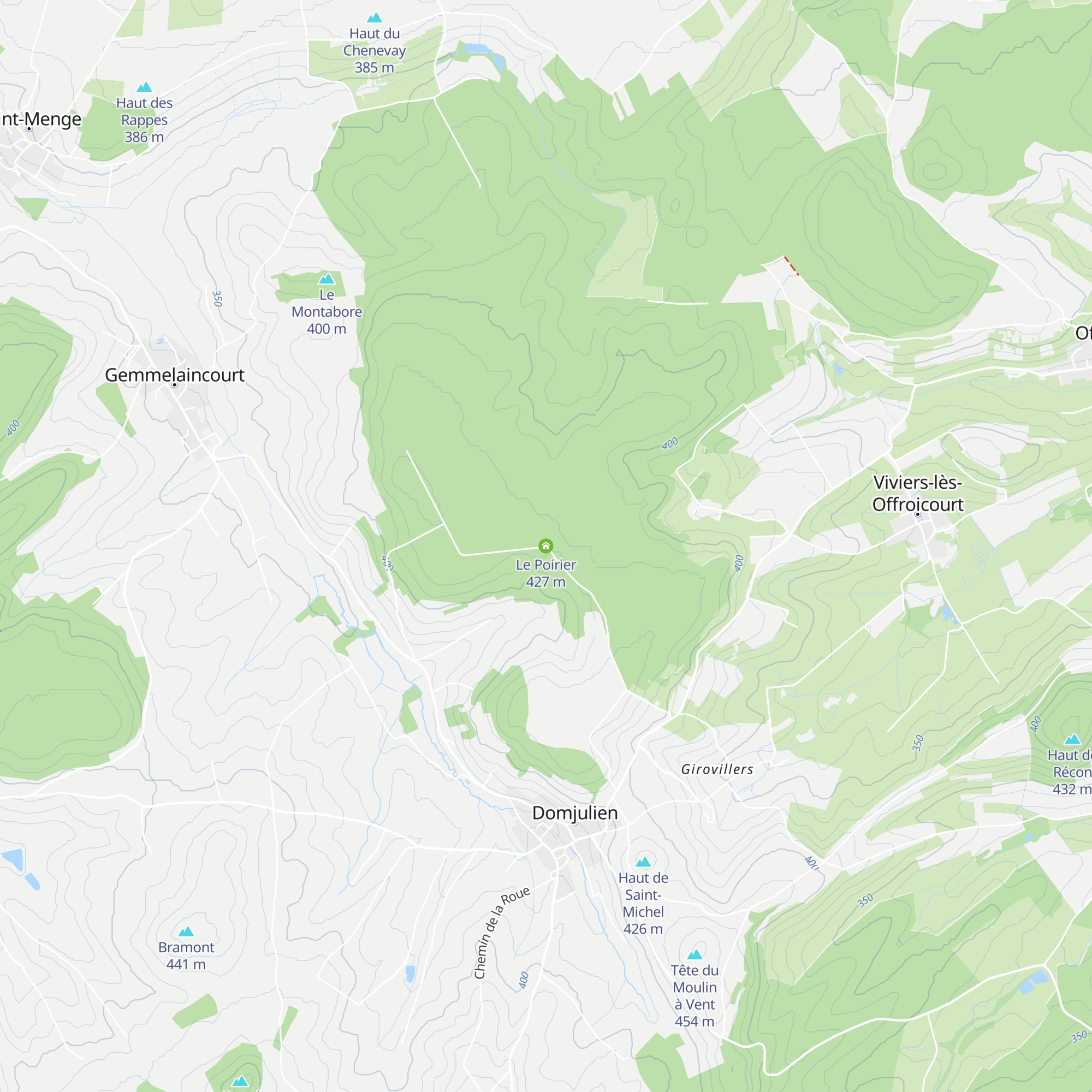 Le Poirier map