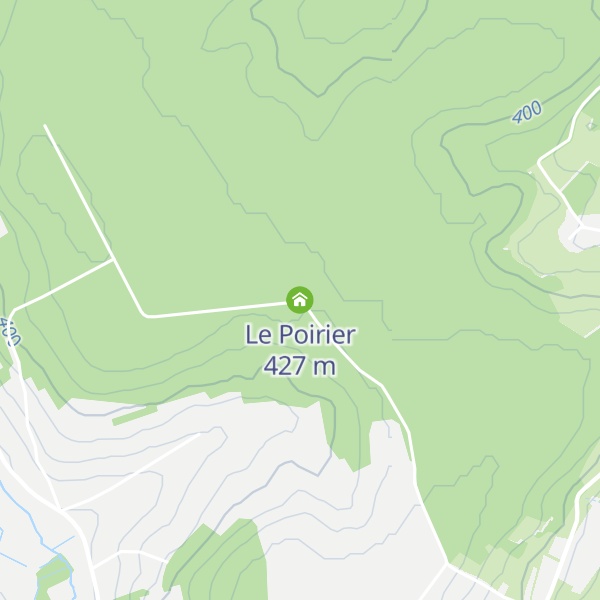 Map of Le Poirier