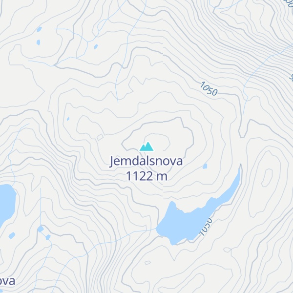 Map of Jemdalsnova