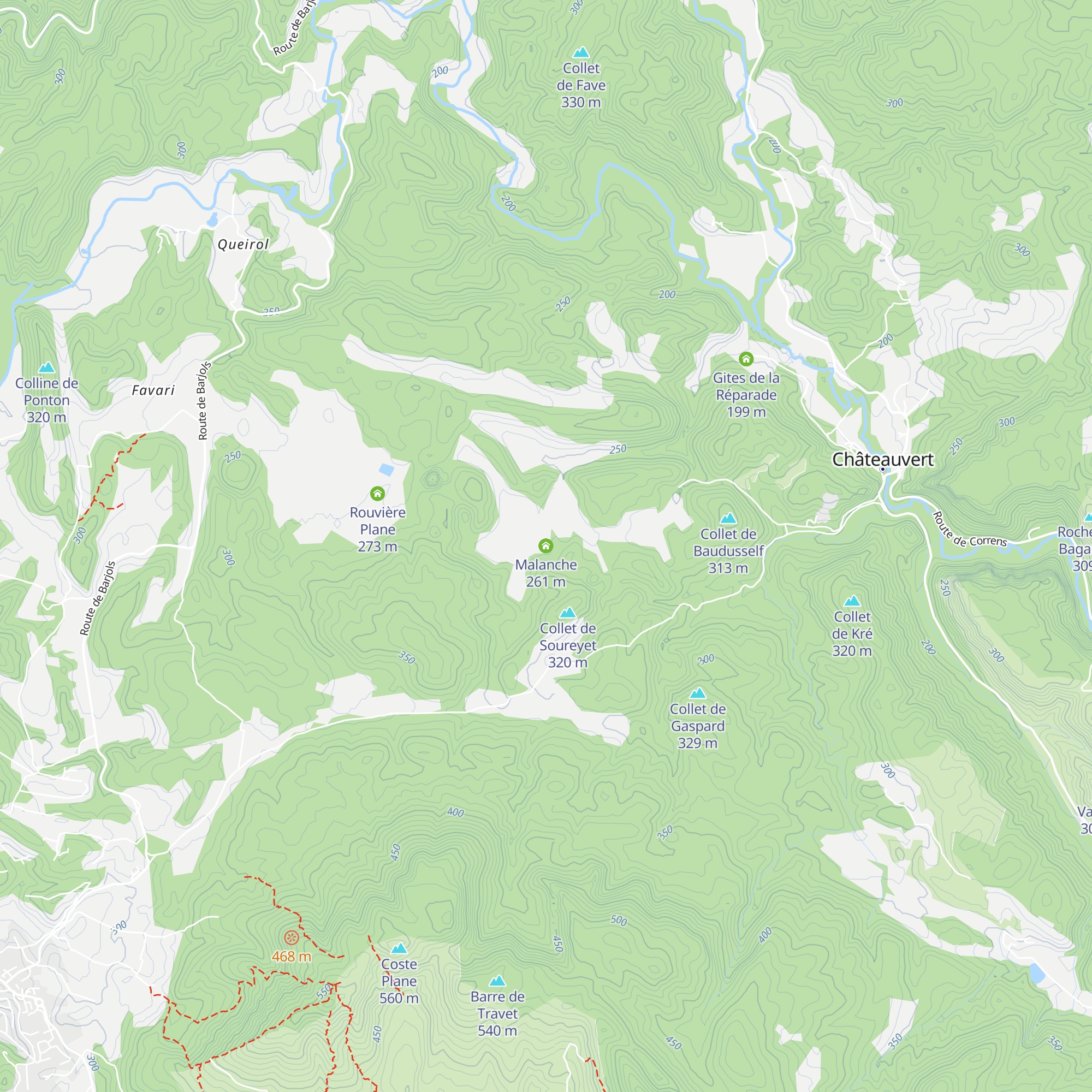 Malanche map