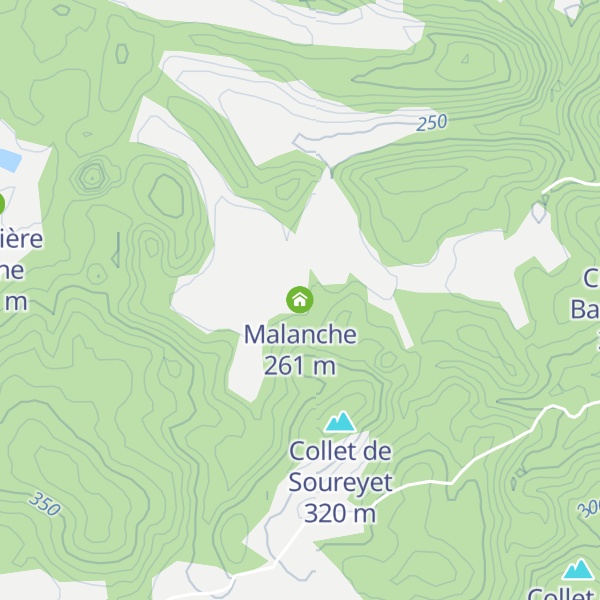Map of Malanche