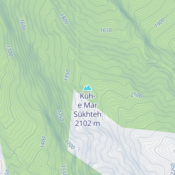 Map of Kūh-e Mar Sūkhteh