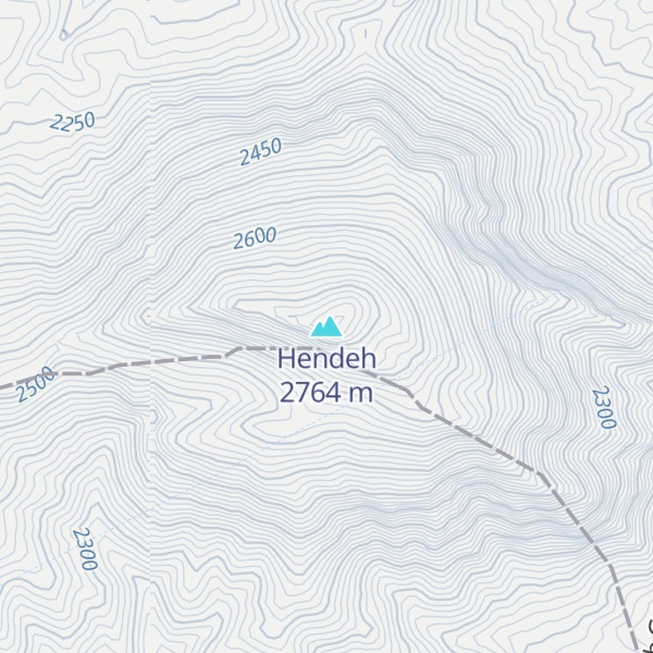 Map of Hendeh
