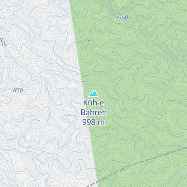Map of Kūh-e Bahreh