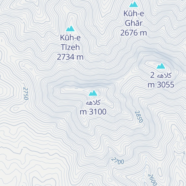 Map of کلاهه