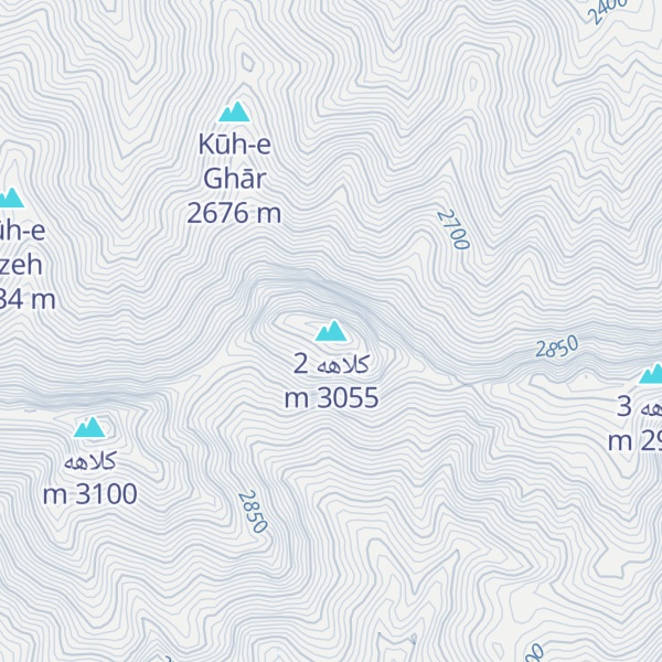 Map of کلاهه 2