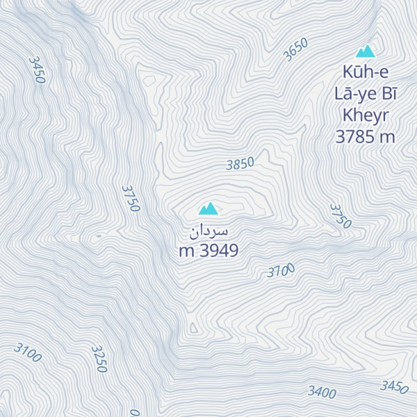 Map of سردان