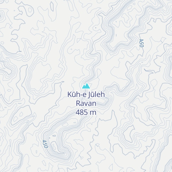 Map of Kūh-e Jūleh Ravan