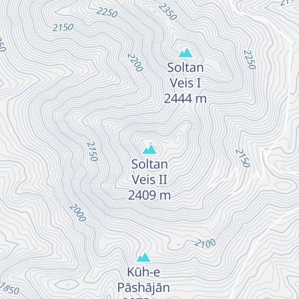 Map of Soltan Veis II