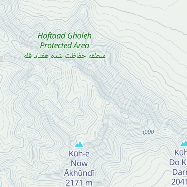 Map of Kūh-e Nesārḩar Bozorgeh