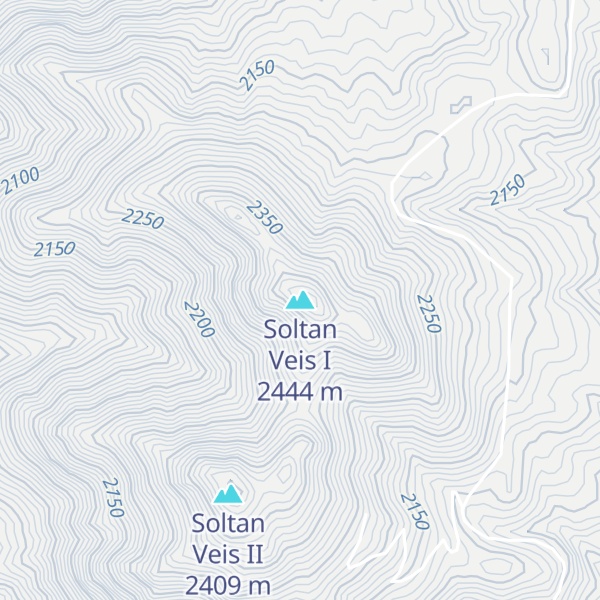 Map of Soltan Veis I