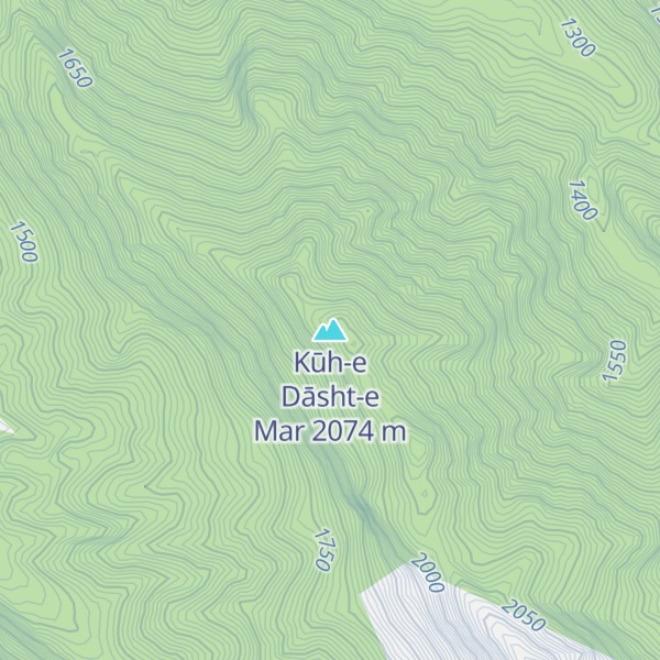 Map of Kūh-e Dāsht-e Mar