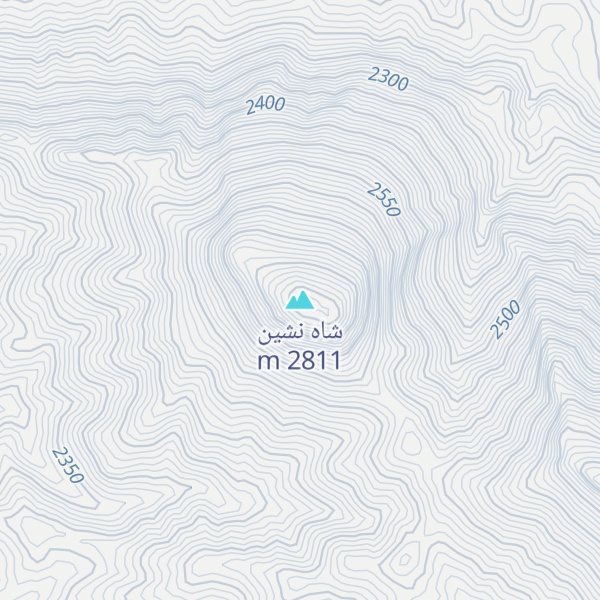 Map of شاه نشین