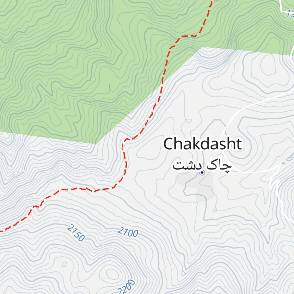 Map of Kūh-e Davandāneh Sar
