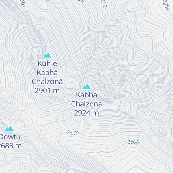 Map of Kabha Chalzona