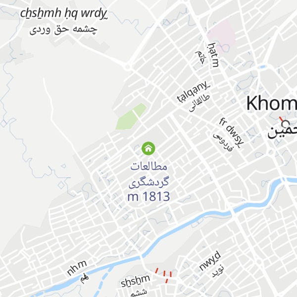 Map of مطالعات گردشگری