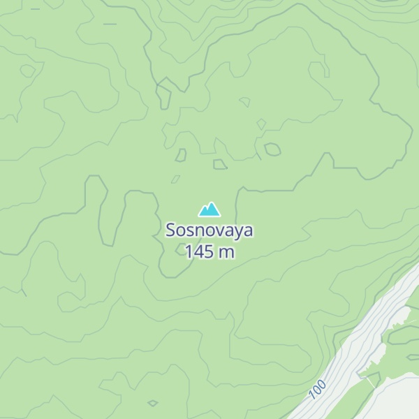 Map of Sosnovaya