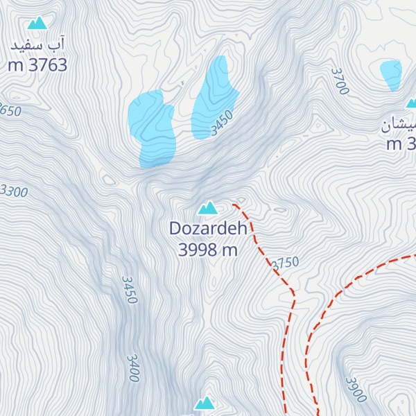 Map of Dozardeh