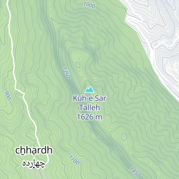 Map of Kūh-e Sar Talleh