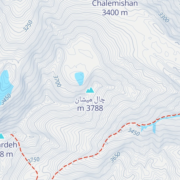 Map of چال میشان