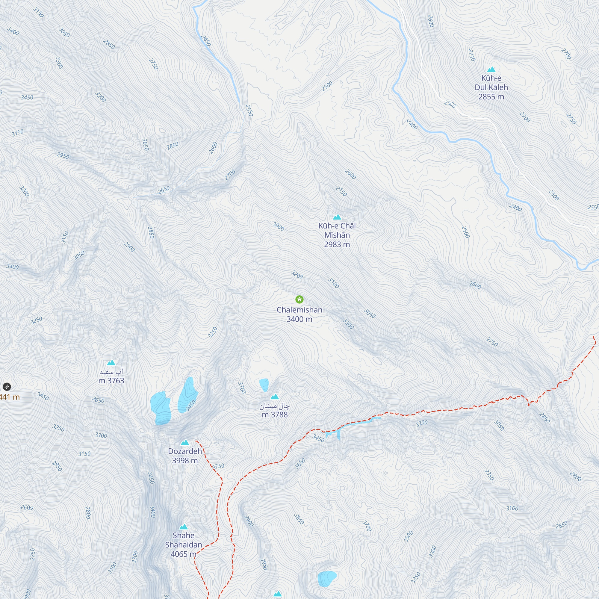 Chalemishan map