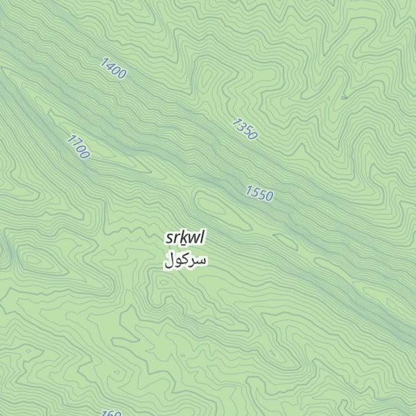 Map of Kūh-e Sām