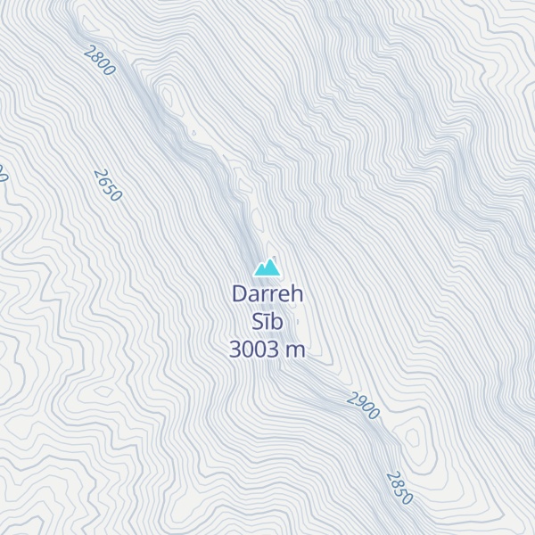Map of Darreh Sīb