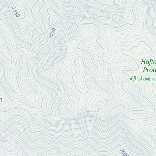 Map of Kūh-e Nālā