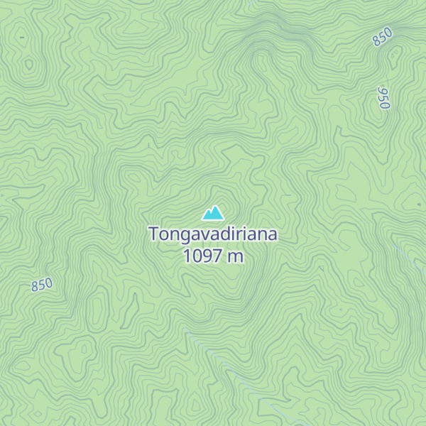 Map of Tongavadiriana