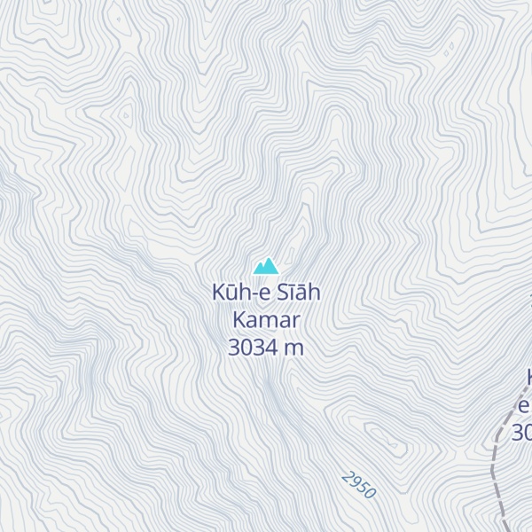 Map of Kūh-e Sīāh Kamar