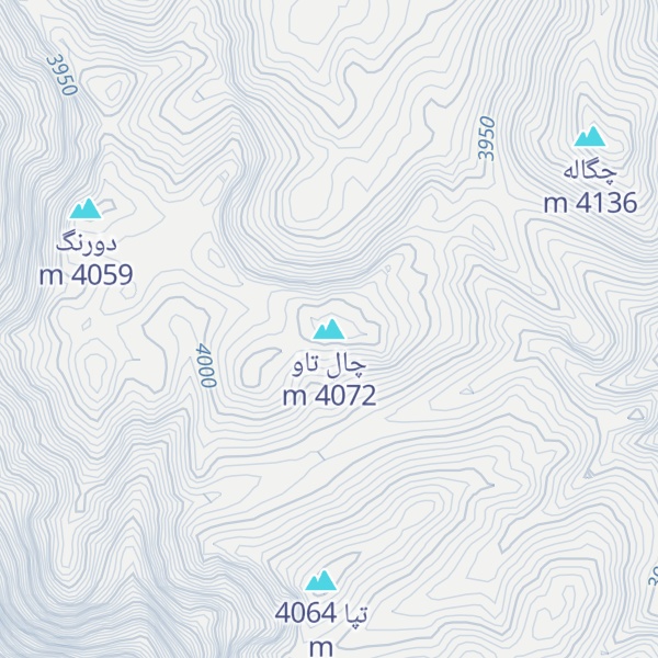 Map of چال تاو