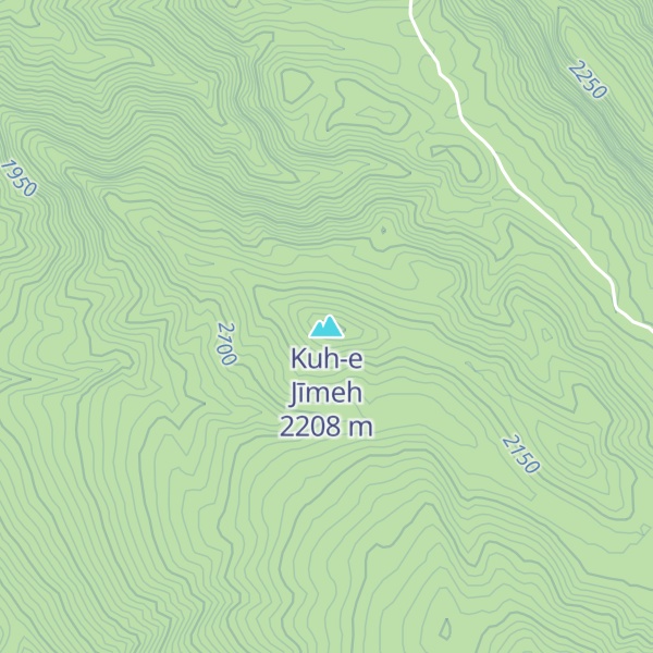 Map of Kuh-e Jīmeh