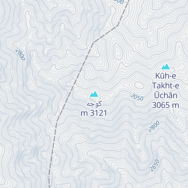 Map of کوجه