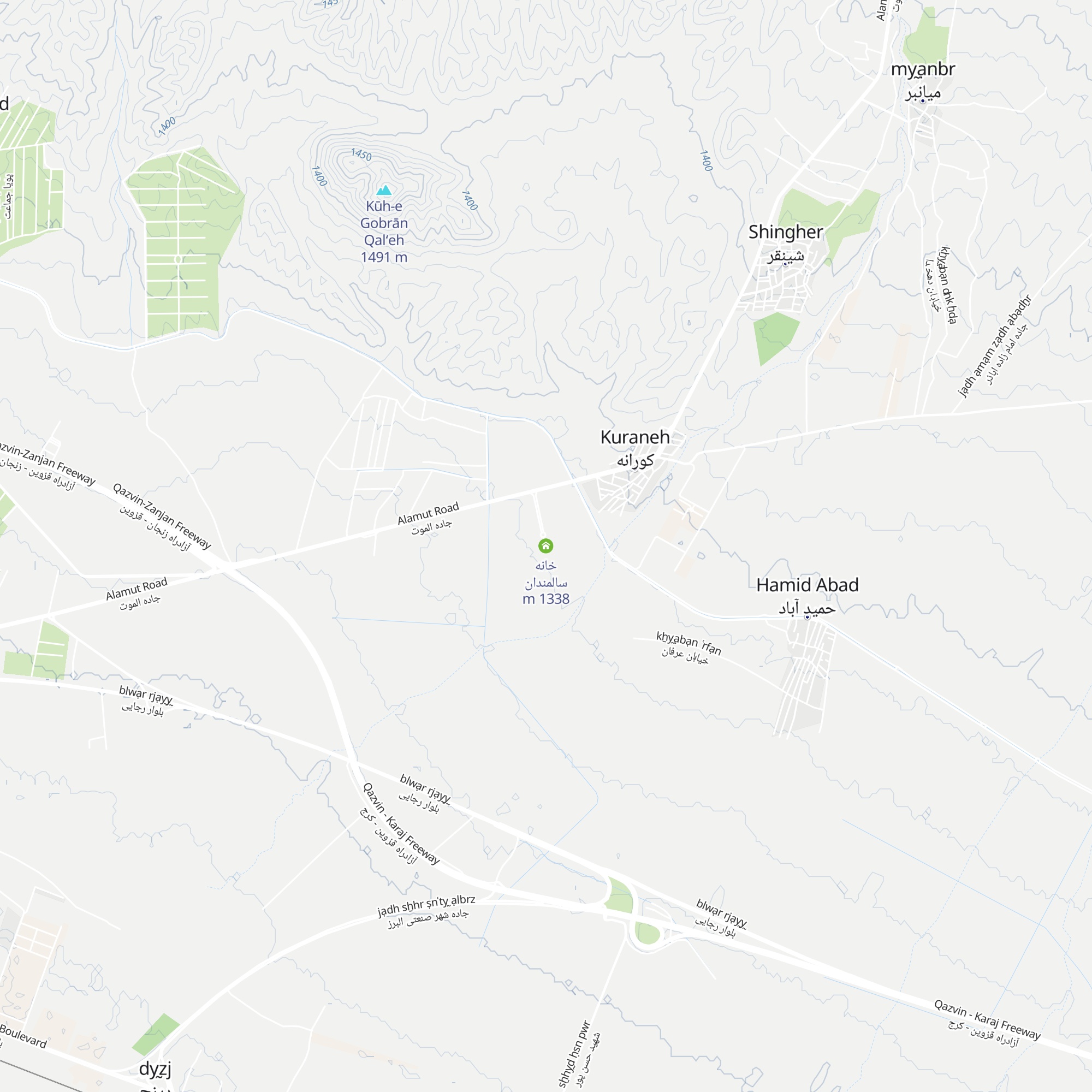خانه سالمندان map