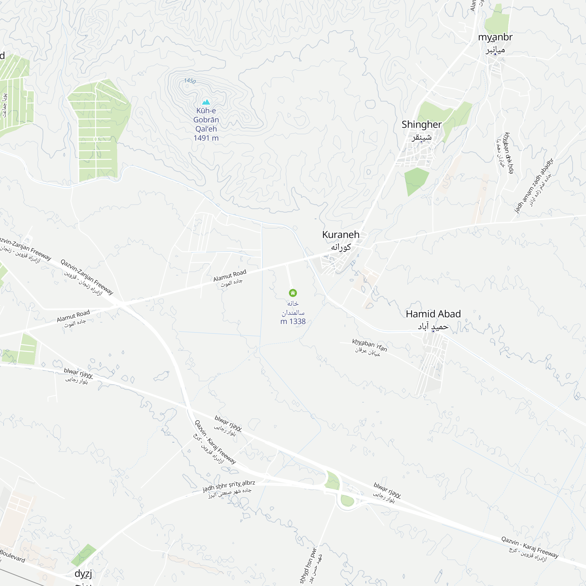 خانه سالمندان map