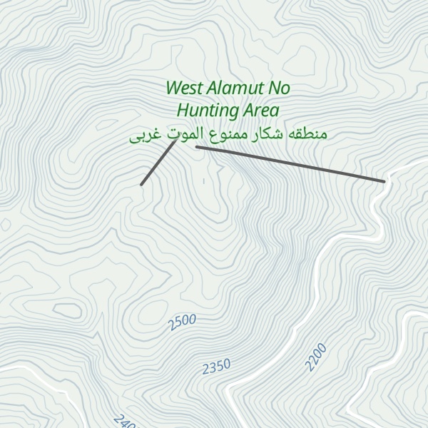 Map of Kūh-e Mātalleh